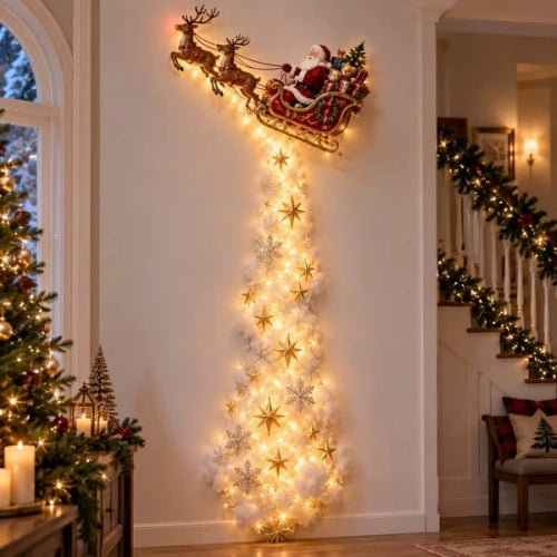 Flying Santa - Christmas Decoration